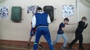 Бокс. Начальная тренировка для детей