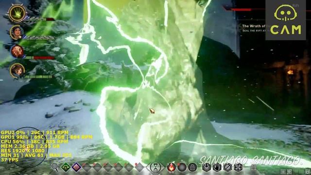 Dragon Age Inquisition - GTX 950 - i3 (Simulated) - 8GB RAM - 1080p - 900p - 720p - 1440p смотреть онлайн