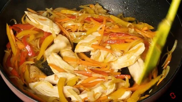 В Этом Рецепте Всё Идеально!? Курица с Лапшой и Овощами: Ужин за 20 Минут смотреть онлайн