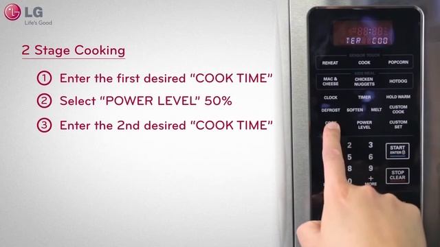 LG Over The Range General Operations Power Levels смотреть онлайн