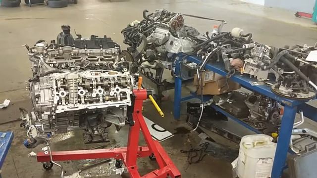 2019 NISSAN ARMADA - Cyl 7 knock/Short Block replacement смотреть онлайн