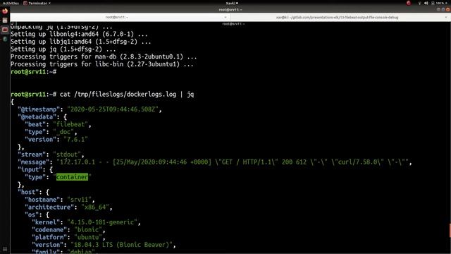 ELK - 13. FILEBEAT : OUTPUT DE TYPE FILE OU CONSOLE смотреть онлайн