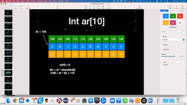 CSC200 11/2/21 Intro to Arrays and pointers in C++ смотреть онлайн