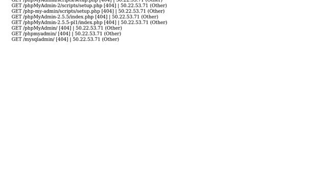 Why is 50.22.53.71 hitting my localhost node.js in an attempt to find a php setup? смотреть онлайн