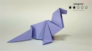 Оригами животное морской Тюлень из листа бумаги. Подробный видео урок для детей. ★★☆☆☆