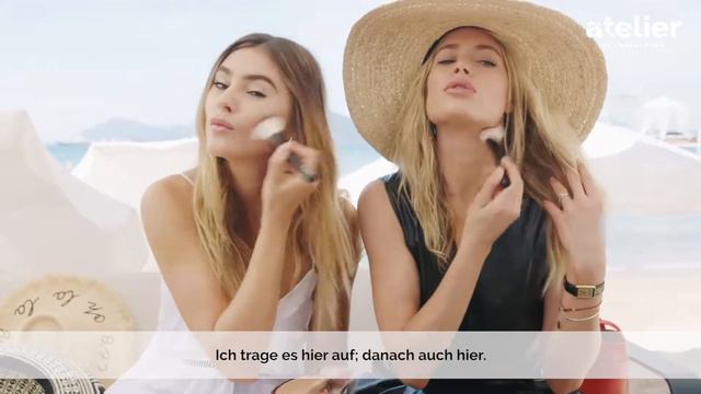 L'Oréal Paris - How to: Natürliches SOMMER MAKE UP mit Doutzen Kroes und Stefanie Giesinger смотреть онлайн