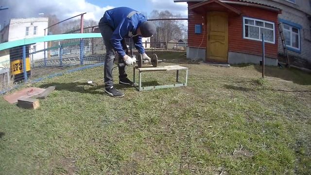 Разборный гриф для гантели. смотреть онлайн