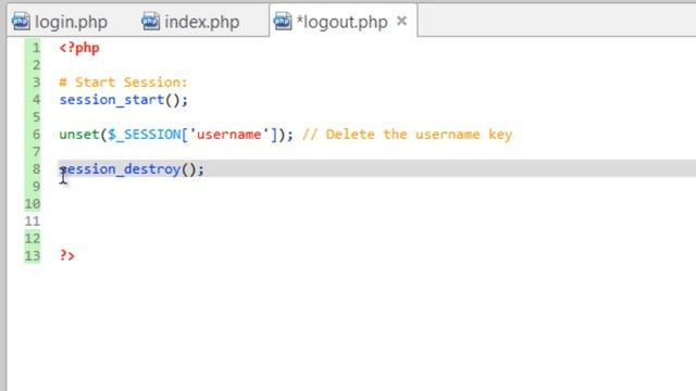 Developing a Dynamic Website 2014 - Part 29 - Creating the Ability to Log Out смотреть онлайн