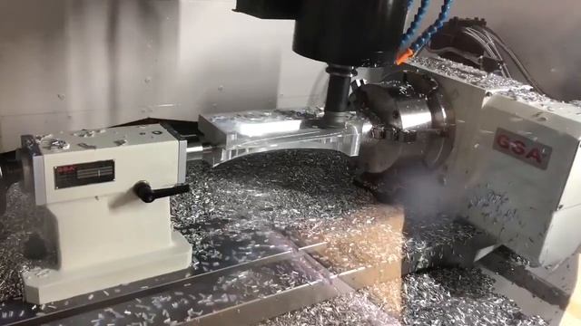 Обработка на станке Okuma Genos M560 SolidCAM смотреть онлайн