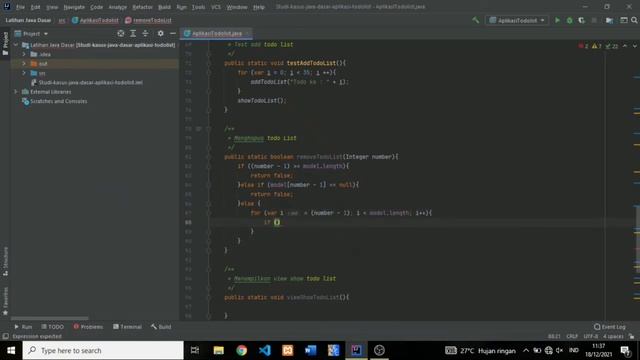 Aplikasi Todolist dengan Java dasar berbasis terminal смотреть онлайн