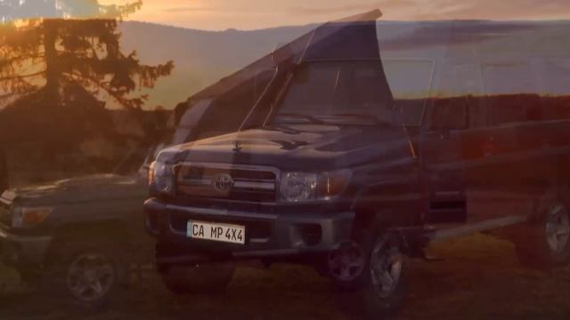 XTENT Aufstelldach auf Toyota HZJ76 смотреть онлайн