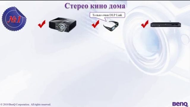 3D у вас дома! Обзор 3D проекторов BenQ смотреть онлайн