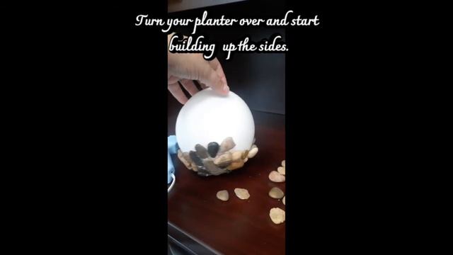 249 Downey  River Rock Planter