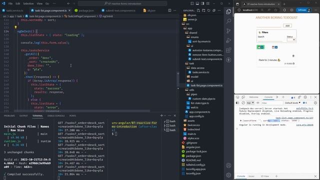 Kurs Angular #7: Filtrujemy naszą listę zadań. Poznaj Reactive Forms ? (v16, 2023) смотреть онлайн