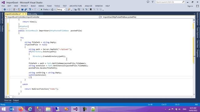 Inport Excel vào SQL bằng asp.net MVC смотреть онлайн