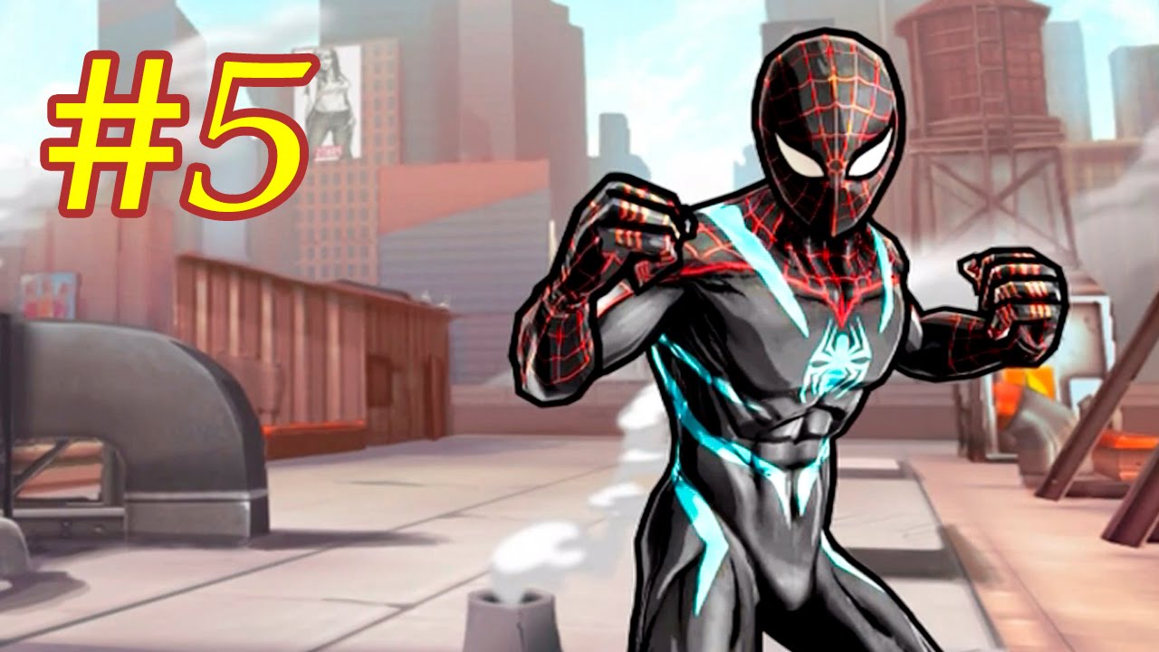 Spider-Man Unlimited играю #5 (мобильная версия) IOs
