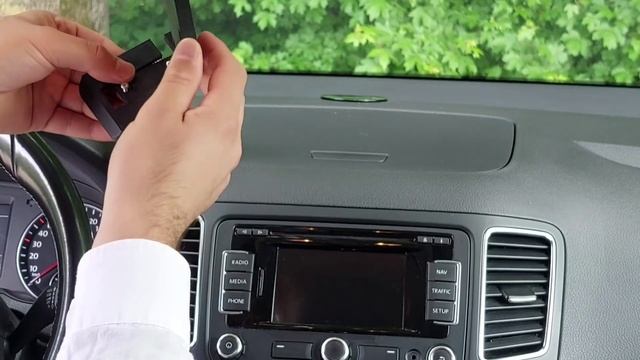 VW Handyhalterung 68-92mm | Smartphone holder | Aufnahme Konsole Adapter Ladeschale смотреть онлайн