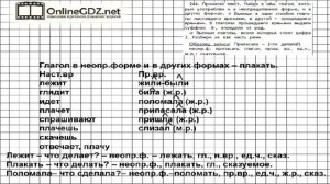 Упражнение 244 — Русский язык 4 класс (Бунеев Р.Н., Бунеева Е.В., Пронина О.В.) Часть 2