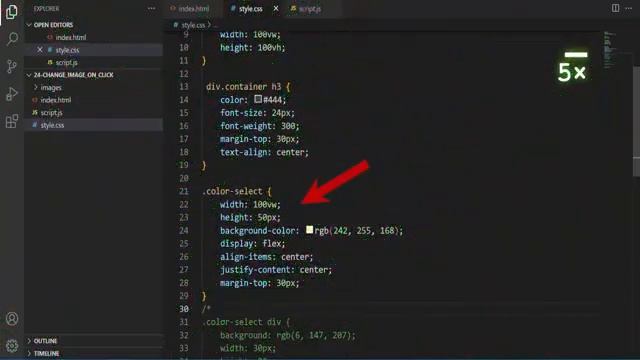 ?JAVASCRIPT? CAMBIAR IMAGEN AL HACER CLICK - Cambiar el color de una imagen al hacer click en botón смотреть онлайн