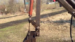 Самодельный мини экскаватор. Размеры. Стоимость