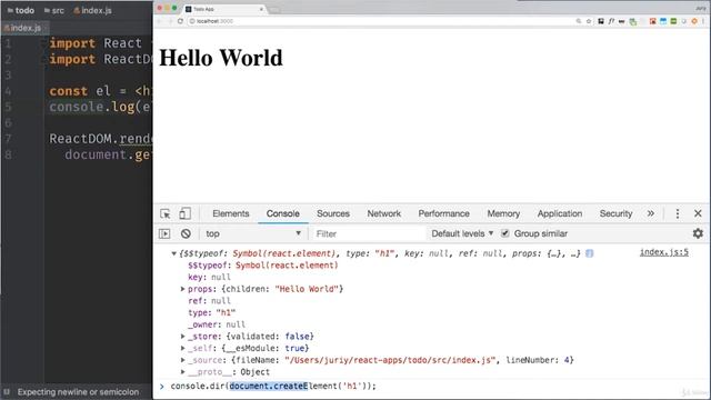 024 React элементы смотреть онлайн