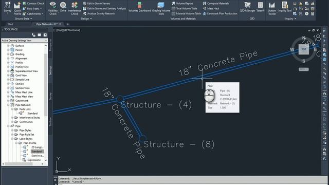 Civil 3D - Swapping Multiple Pipes in a Pipe Network смотреть онлайн