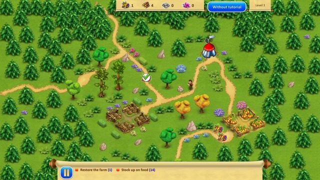 Let's Play - Gnomes Garden 2, Level 1 смотреть онлайн
