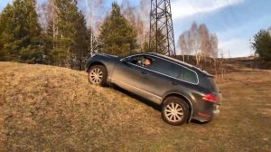 Тест привода Volkswagen Touareg NF vs MITSUBISHI PAJERO