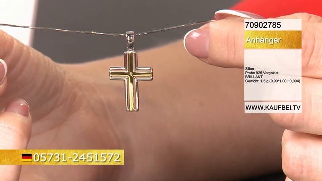 Sokolov Kreuz Anhänger aus 925 Silber mit Brillant 70902785 смотреть онлайн