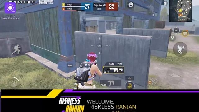 RISKLESS RANJAN LIVE | BGMI LIVE | FULL RUSH GAME PLAY --2 смотреть онлайн
