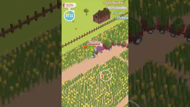 Стал комбайнером|играю в игру Harvest.io смотреть онлайн