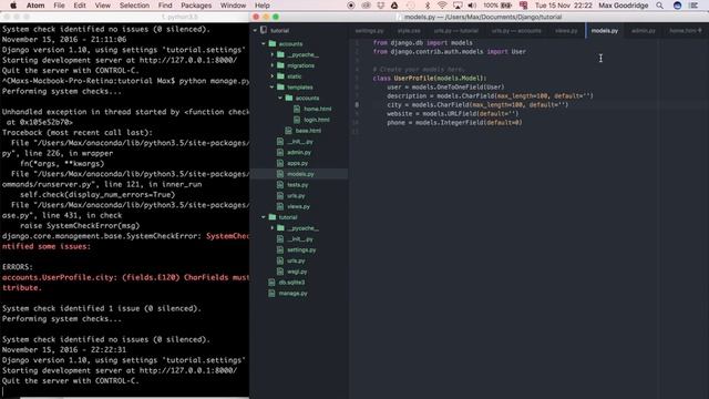 How to Define a Custom Django Model (Django Tutorial) | Part 11 смотреть онлайн