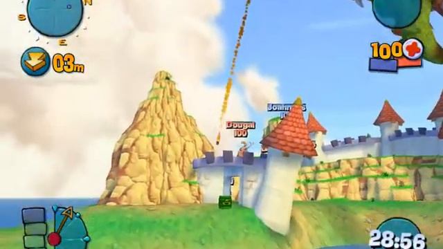 [Рандомные Игры]№1- это Жесть!!!! ( Worms 4 Mayhem ) смотреть онлайн