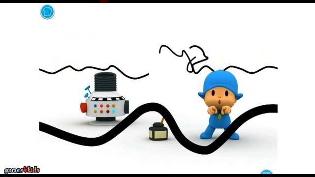 Learn Kids video games Pocoyo Playset Colors - Babies learning colours смотреть онлайн