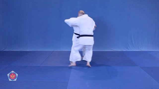 (Тани отоши) Tani otoshi - задняя подножка на пятке седом смотреть онлайн