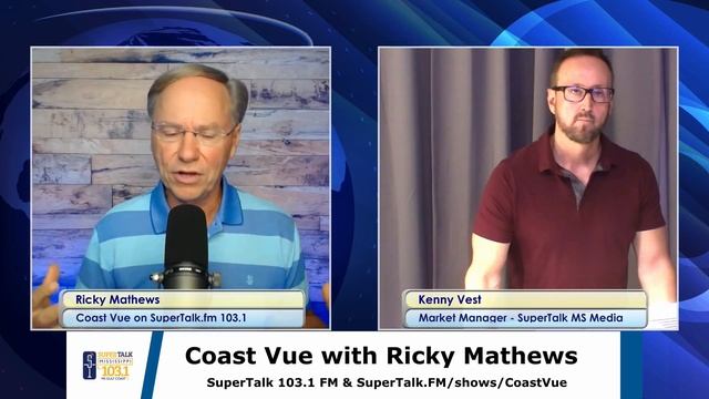 Kenny Vest has our local radio update on Coast Vue with Ricky Mathews. смотреть онлайн