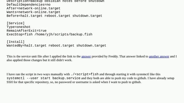 Unable to run git commands before shutdown смотреть онлайн