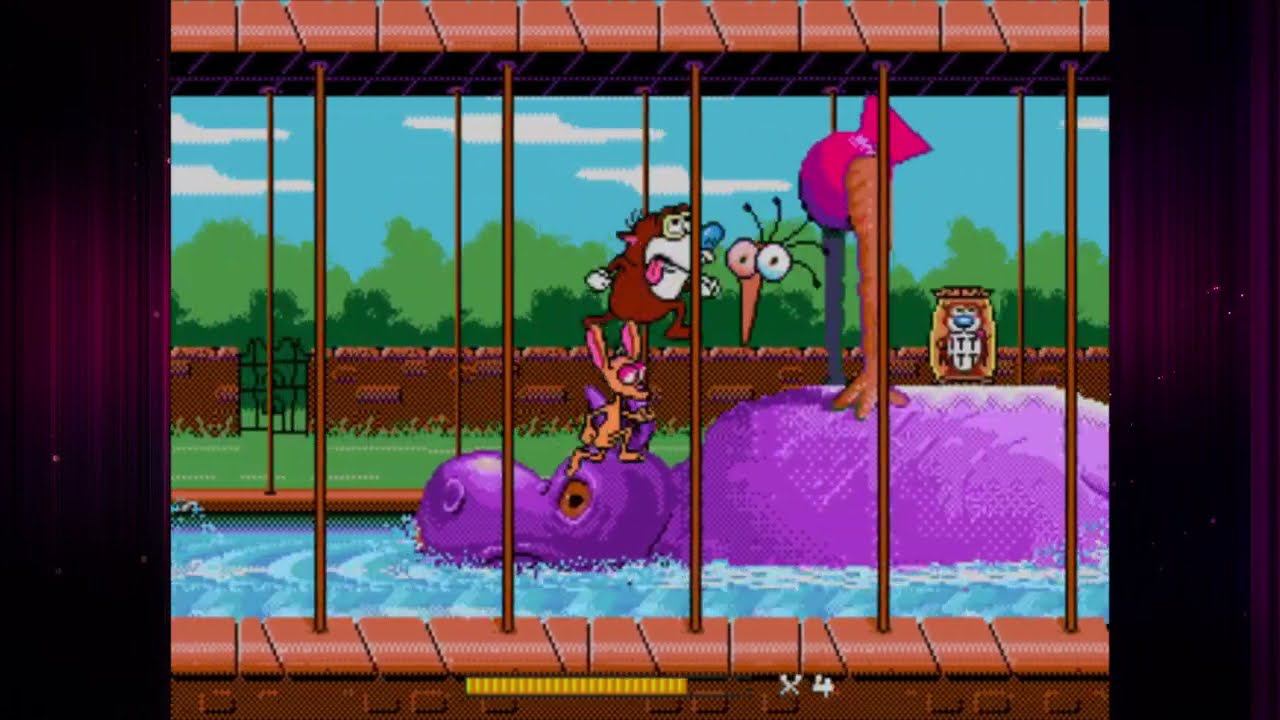 CO-OP SEGA - Ren and Stimpy Show смотреть онлайн