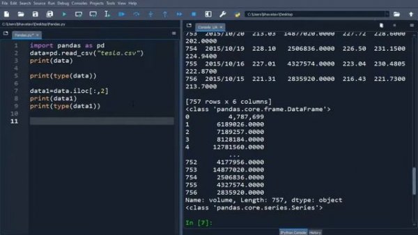 59. How to read CSV File into Python using Pandas with Code || read_csv Python Programming Tutorial