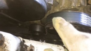 2.0 HDI ремень в обход компрессора кондиционера