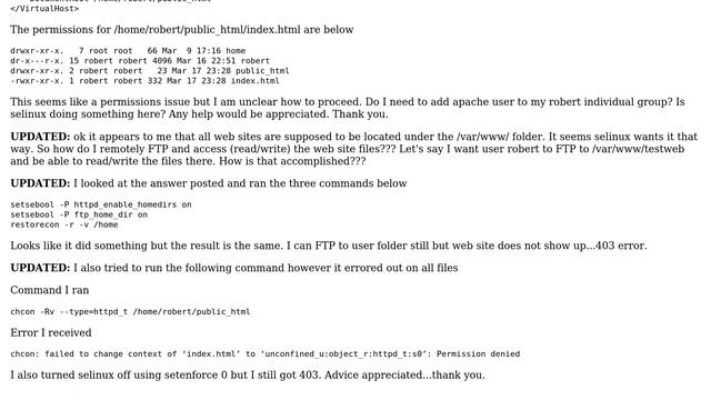 DevOps & SysAdmins: Apache CentOS 7 403 Forbidden Anyone? смотреть онлайн