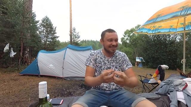 С ПАЛАТКАМИ НА ОЗЕРО ЯЛЬЧИК. МАРИЙ- ЭЛ. смотреть онлайн