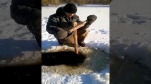 Ловля мормыша зимой.