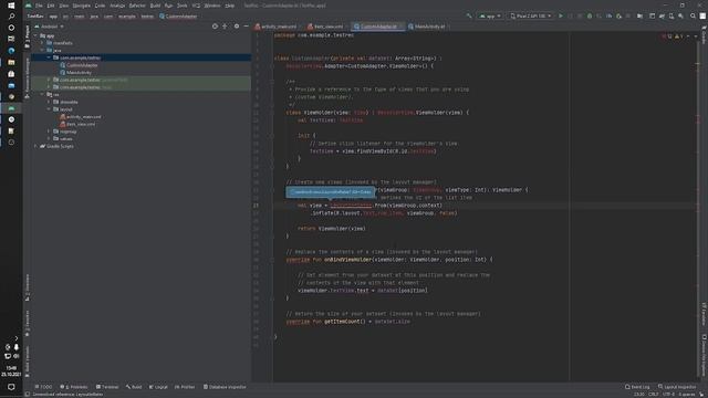 How To Use Recyclerview in Kotlin Language смотреть онлайн
