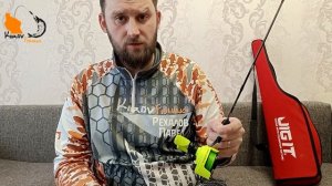 Как привязать и намотать шнур на зимнюю катушку❓