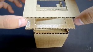 Как сделать копилку из картона?