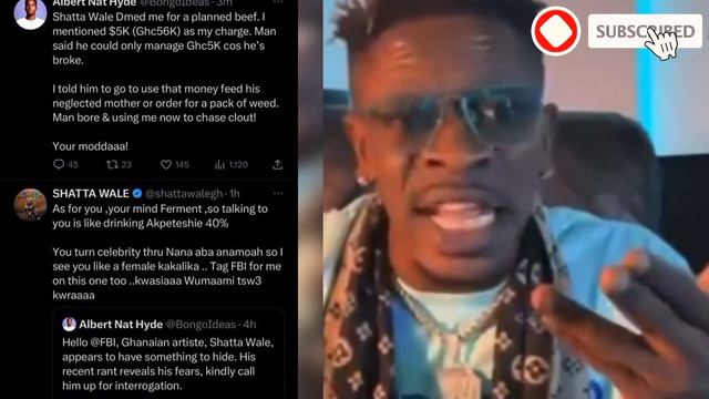 shatter wale jabs bongo ideas over American FBI tag on mona4real case смотреть онлайн