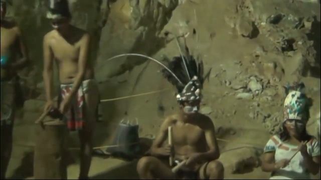 Индейцы майя в пещере. смотреть онлайн