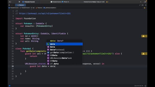 SwiftUI Pokédex App for iPhone in Xcode Tutorial (Fast & Easy) смотреть онлайн