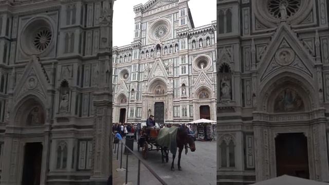 Фасад Кафедрального Собора Флоренции.Ассиси отдыхает, да и все тоже смотреть онлайн